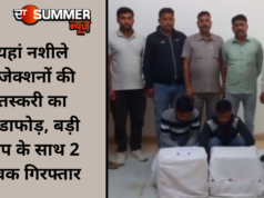 यहां नशीले इंजेक्शनों की तस्करी का भंडाफोड़, बड़ी खेप के साथ 2 युवक गिरफ्तार