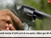 शादी समारोह में गोली चलने से मचा हड़कंप, महिला कुक की मौत