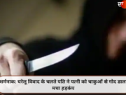 शर्मनाक: घरेलू विवाद के चलते पति ने पत्नी को चाकुओं से गोद डाला, मचा हड़कंप