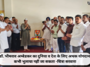 डॉ. भीमराव अम्बेडकर का दुनिया व देश के लिए अथक योगदान कभी भुलाया नहीं जा सकता -चित्रा सरवारा