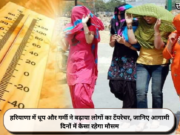 हरियाणा में धूप और गर्मी ने बढ़ाया लोगों का टेंपरेचर, जानिए आगामी दिनों में कैसा रहेगा मौसम