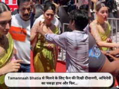 Tamannaah Bhatia से मिलने के लिए फैन की दिखी दीवानगी, अभिनेत्री का पकड़ा हाथ और फिर…
