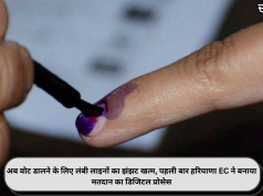 अब वोट डालने के लिए लंबी लाइनों का झंझट खत्म, पहली बार हरियाणा EC ने बनाया मतदान का डिजिटल प्रोसेस