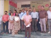 पलवल जिले में बढ़े डिप्थीरिया बीमारी के मामले.. स्वास्थ्य विभाग हरियाणा के निदेशक ने किया पलवल अस्पताल का दौरा