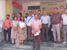 पलवल जिले में बढ़े डिप्थीरिया बीमारी के मामले.. स्वास्थ्य विभाग हरियाणा के निदेशक ने किया पलवल अस्पताल का दौरा