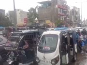 बारिश से कैथल शहर में वाहनों के पहिए रुके… सडक पर दिखा लम्बा जाम