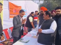 कुरूक्षेत्र के गांव ज्योतिसर पहुंची विकसित भारत जन संवाद संकल्प यात्रा,विधायक सुभाष सुधा ने किया स्वागत