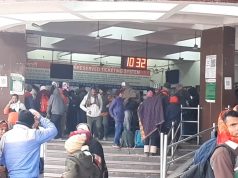 अम्बाला में लागतार बढ़ रही धुंध से ट्रेन आधे घंटे से लेकर नौ घंटे तक हो रही लेट