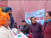 थानेसर हल्के के गांव बाहरी व घमूरखेड़ी में पहुंची विकसित भारत संकल्प यात्रा