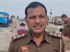 अंबाला–हिसार रोड नंबर 152 डी को भी पुलिस की मौजूदगी मे खोला गया