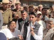 खराब हुई फसलों का अब तक किसानों को नहीं मिला मुआवजा…दीपेंद हुड्डा की अगुवाई में कांग्रेस का प्रदर्शन