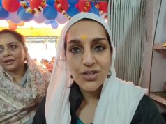 कांग्रेस नेत्री चित्रा सरवारा ने महाशिवरात्रि पर कैलाश मंदिर हाथी खाना में की विशेष पूजा