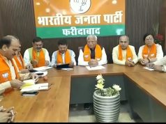 चुनाव संचालन समिति की बैठक लेने पहुंचे पूर्व सीएम मनोहर लाल खट्टर..बोले हर बूथ को जितना मुख्य लक्ष्य