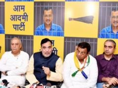 आम आदमी पार्टी के मंत्री गोपाल राय बोले संविधान बदलने की तैयारी में BJP