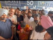 प्रचार के लिए पहुंची भाजपा प्रत्याशी बंतो कटारिया को करना पड़ा विरोध का सामना