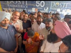प्रचार के लिए पहुंची भाजपा प्रत्याशी बंतो कटारिया को करना पड़ा विरोध का सामना