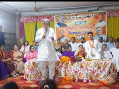 BJP प्रत्याशी के समर्थन में कृषि मंत्री कंवर पाल गुर्जर ने किया जगाधरी शहर में प्रचार