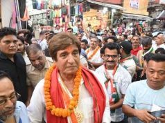 चुनाव प्रचार के अंतिम दिन कांग्रेस प्रत्याशी राज बब्बर के रोड़ शो में उमड़ा जन सैलाब…जताई जीत की उम्मीद