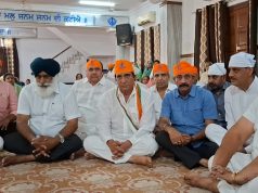 साइबर सिटी के बड़े गुरुद्वार पहुंचे राजबब्बर..बोले गुरुग्राम लोकसभा क्षेत्र में मूलभूत सुविधाओं की कमी