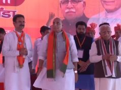 रक्षा मंत्री राजनाथ सिंह बोले.. मनोहर लाल सिर्फ सांसद नहीं बल्कि दिल्ली में कुछ और भी बनेंगे