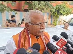 आज लोकतंत्र का महापर्व…भाजपा प्रत्याशी मनोहर लाल सुबह 7 बजे पहुंचे मतदान करने