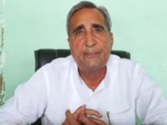 जजपा के राष्ट्रीय कार्यकारिणी सदस्य मायाराम चन्द्रभानपुरा ने पार्टी को कहा अलविदा
