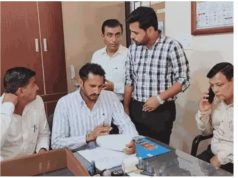 कृषि विभाग के कार्यालय में सीएम फ्लाइंग की रेड.. खंगाला गए दस्तावेज