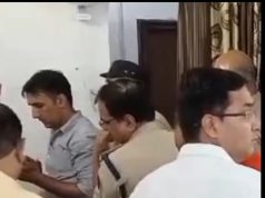 एक्सिस बैंक में हथियारों के बल पर लगभग साढ़े 6 लाख कैश लूटकर हुए बदमाश फरार