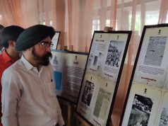 रेलवे स्टेशनों पर लगाई गई प्रदर्शनी…आजादी से एक दिन पूर्व दंशो से प्रभावित हुए लोगों की स्मृति की झलक