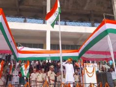 स्वतंत्रता दिवस पर सांसद सुभाष बराला ने किया ध्वजारोहण…शहीदों के परिवारों को किया सम्मानित