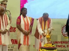 जे .सी बोस विश्वविद्यालय के दीक्षांत समारोह में पहुंची राष्ट्रपति..मेधावी छात्रों को किया गया सम्मानित