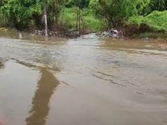 पिहोवा के गांव बीबीपुर कलां में 1 घंटे की बरसात ने कर दिए बाढ़ जैसे हालात