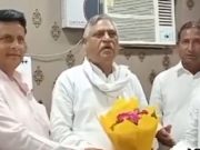 दर्जनों गावों के सरपंचों ने बीजेपी छोड़ कांग्रेस का दामन थामा..प्रदेश अध्यक्ष उदयभान किया स्वागत