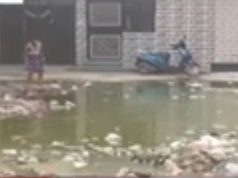 गलियों में भरा पानी..विधायक से लेकर निगम पार्षद से लगा चुके गुहार, सुनने को नही कोई तैयार