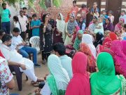 अम्बाला के नन्योला में 50 से अधिक महिलाएं भाजपा में हुई शामिल