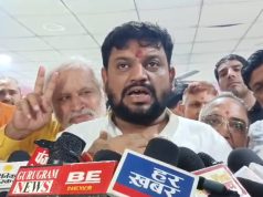 गुडग़ांव विधानसभा क्षेत्र से निर्दलीय प्रत्याशी नवीन गोयल ने भरी हुंकार