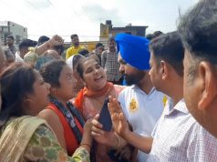 जलभराव की समस्या से जूझ रहे लोगों ने अंबाला जगाधरी हाईवे को किया जाम