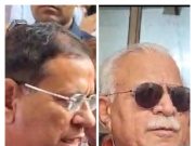 भाजपा उम्मीदवार विपुल गोयल और राजेश नगर के नामांकन पर पहुंचे केंद्रीय मंत्री