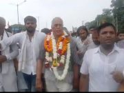 पूर्व मंत्री करण सिंह दलाल ने बिना टिकट मिले कांग्रेस प्रत्याशी के रूप में नामांकन किया दाखिल