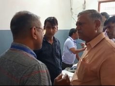 मतदान के लिए करना पड़ा इंतजार तो कांग्रेस प्रत्याशी उदयभान उलझ पड़े पोलिंग अधिकारी से
