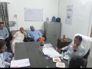 अंबाला शहर अनाज मंडी का दौरा करने पहुंचे ACS अंकुर गुप्ता