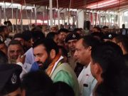 कार्यवाहक सीएम नायब सिंह ने वरिष्ठ अधिकारियों के साथ शपथ स्थल का किया मुआयना