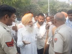 किसानो ने डीएपी खाद की मांग को लेकर नेशनल हाईवे 9 किया जाम