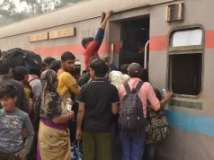 त्योहार खत्म होते ही यमुनानगर रेलवे स्टेशन पर लगी यात्रियों की भीड़