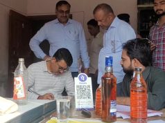 अवैध श.राब ठेके पर सीएम फ्लाइंग की रेड. एक्साइज टीम ने किया सीज़