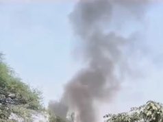 चलती स्कॉर्पियो बनी आ.ग का गोला…छछरौली से शादी समारोह में जा रहे था परिवार