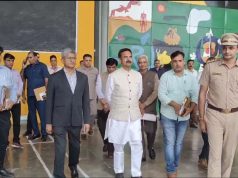 विस अध्यक्ष ने एडीजीपी के साथ विधान सभा परिसर का किया निरीक्षण