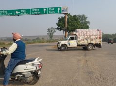 अम्बाला शहर से शंभू बॉर्डर तक लगाई गई सभी बैरिगेडस हटाए
