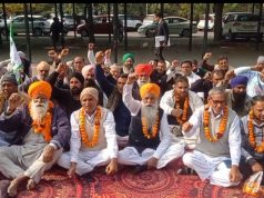 किसान आंदोलन को समर्थन देने के लिए गुरनाम सिंह चढूनी बैठे अनशन पर
