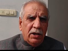 पूर्व मंत्री अशोक अरोड़ा बोले ओम प्रकाश चौटाला के निधन से हरियाणा की राजनीति के एक अध्याय का अंत